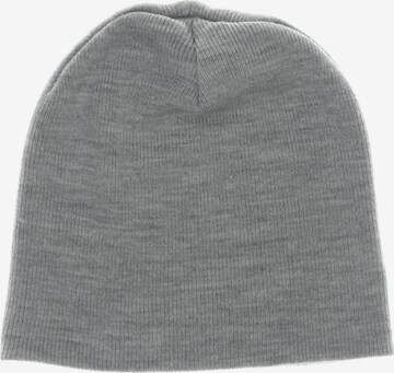 Monki Hat & Cap in One size in Grey: front