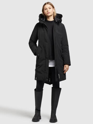 Manteau d’hiver 'Charlyn 3' khujo en noir