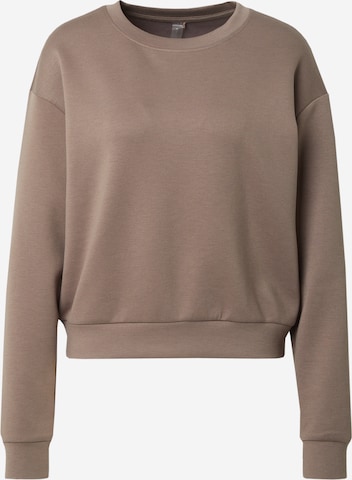 ONLY PLAY Sports sweatshirt 'ONPLOUNGE' in Brown: front