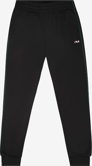 FILA Bikses 'SAGANO', krāsa - tumši zaļš / melns, Preces skats