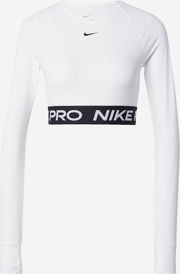 NIKE Sporta krekls 'PRO', krāsa - melns / balts, Preces skats