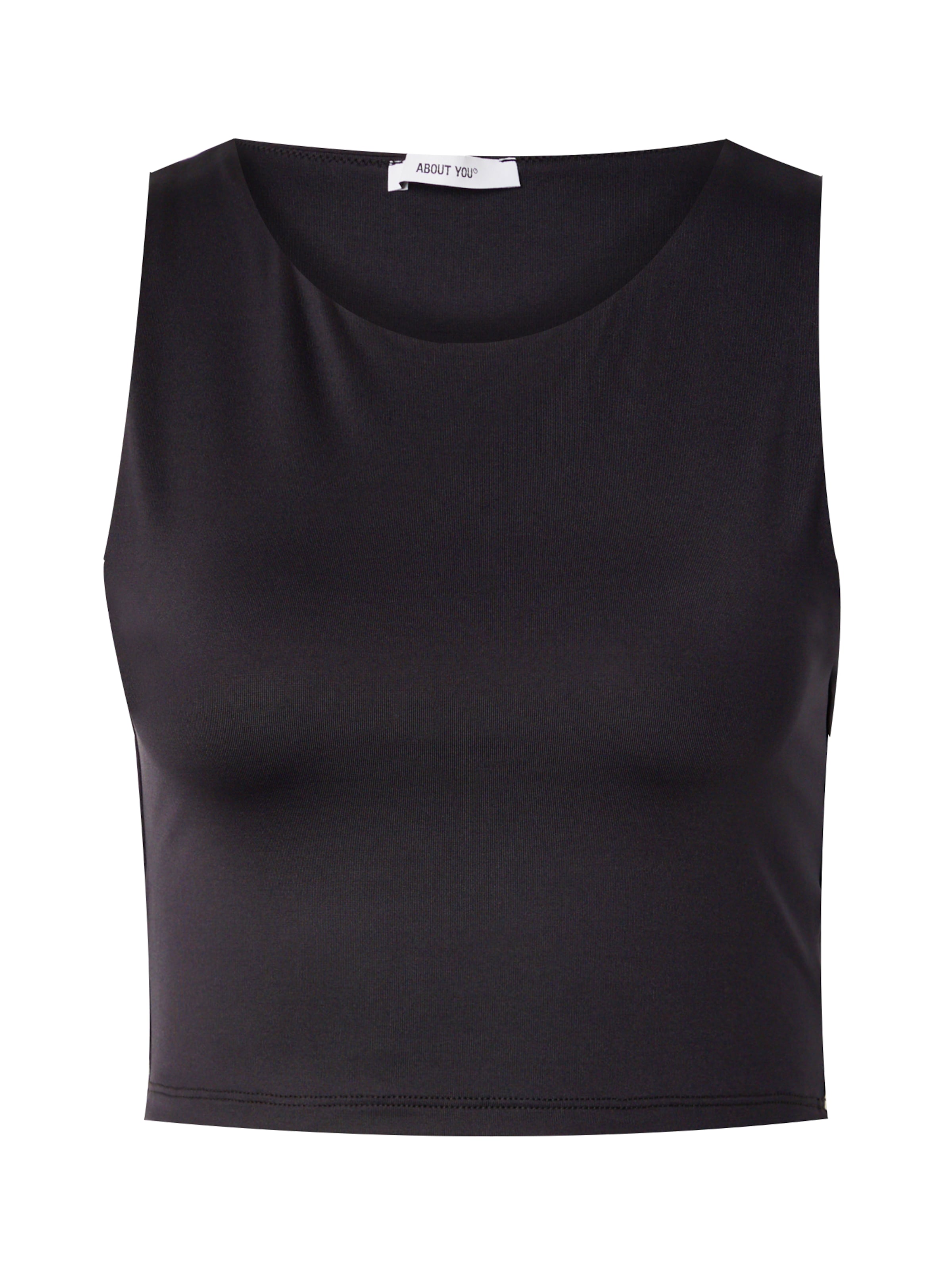 ABOUT YOU Top 'Florentine' in Black: front