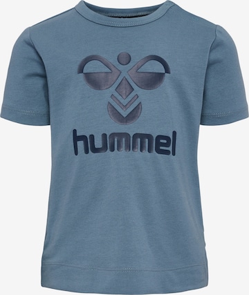 Hummel Shirt in Blauw: voorkant