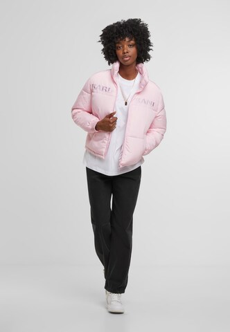 Veste d’hiver 'Retro Essential' Karl Kani en rose