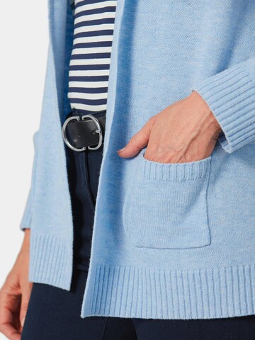 Goldner Gebreid vest in Blauw