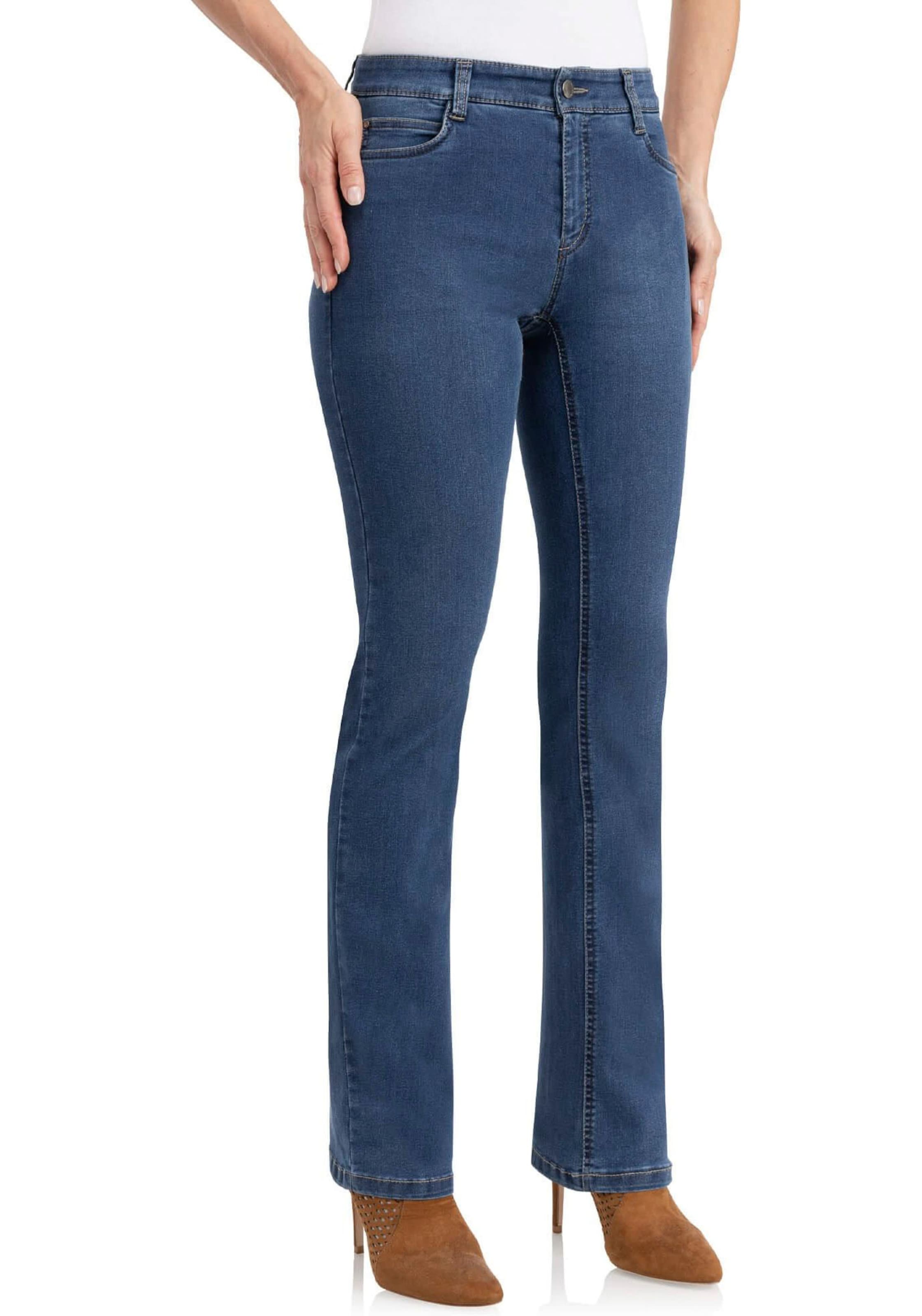 wonderjeans Boot cut Jeans in Blue: front