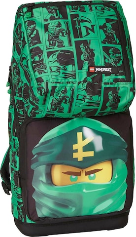 LEGO® Bags Schulrucksack Set in Grün: predná strana