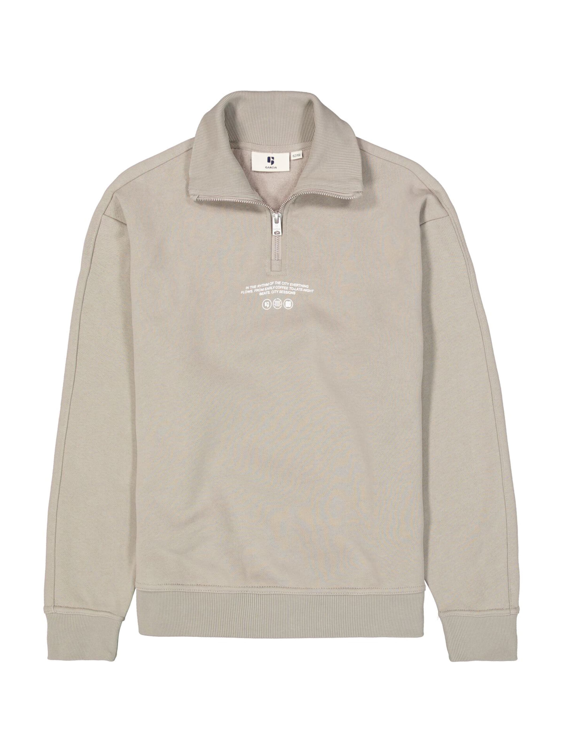 GARCIA Sweatshirt in Grey: front