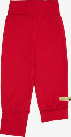 loud + proud Pants 'Mitwachs' in Red: front
