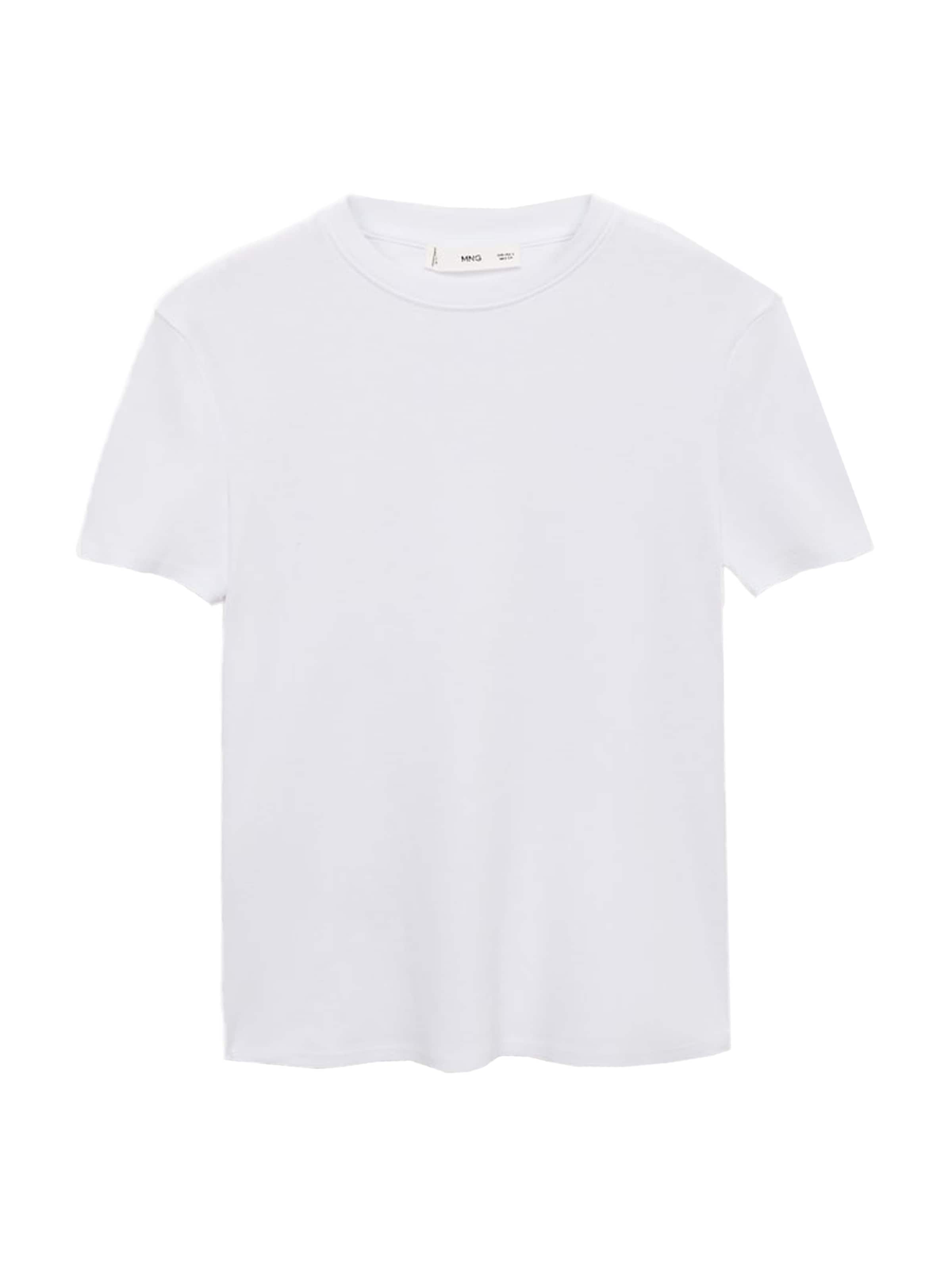 MANGO T-Shirt 'ZANI' in Weiß: Vorderseite