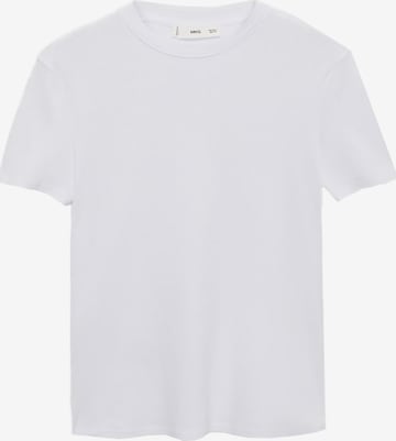 MANGO Shirt 'ZANI' in White: front