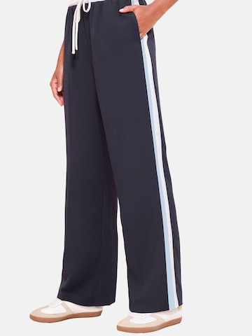 Friends Like These Wide leg Broek in Blauw: voorkant
