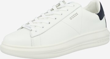 Sneaker bassa 'VIBO' di GUESS in bianco: frontale