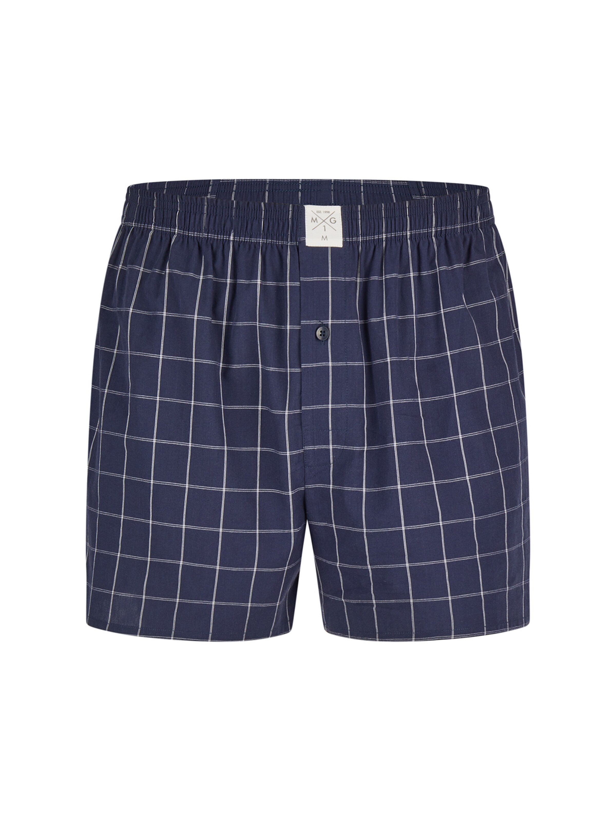 MG-1 Boxer shorts ' Sugar Cane ' in Blue