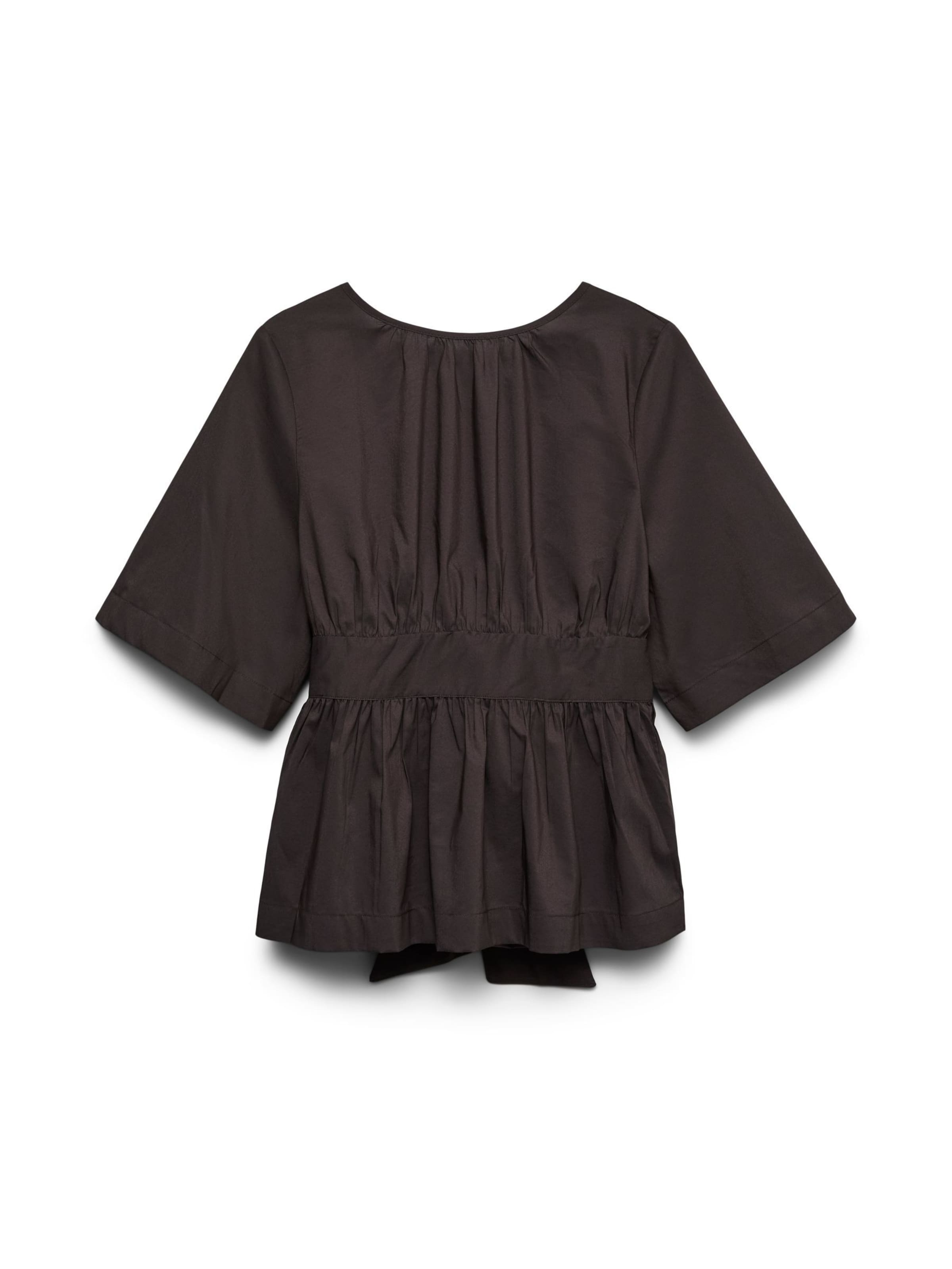 VERO MODA Bluse 'VMLOTUS' in Braun