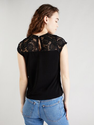 Hailys - Blusa 'Si44si' em preto