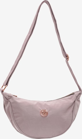 Mindesa - Mala de ombro em roxo: frente