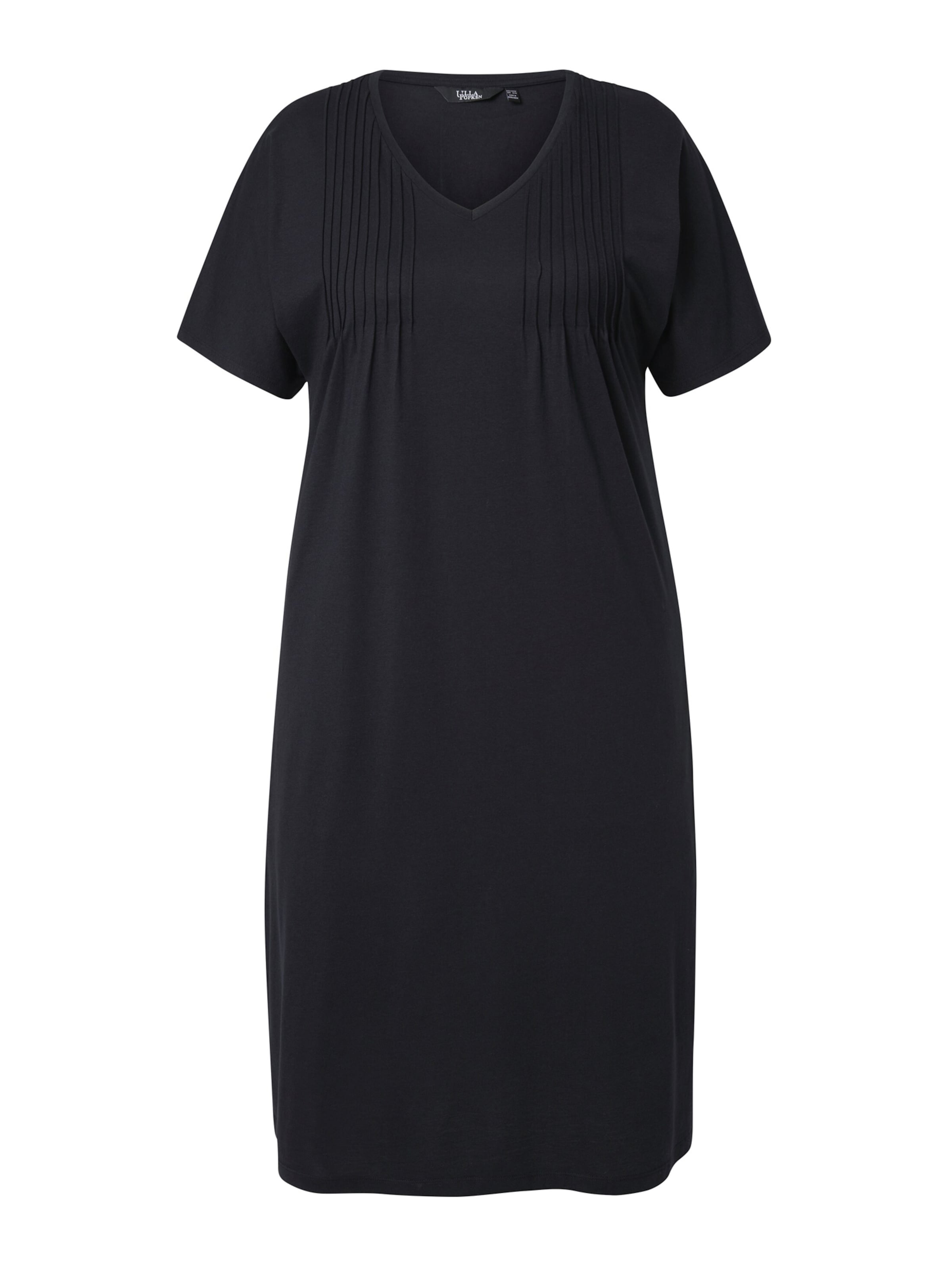 Ulla Popken Kleit, värv must: eest vaates