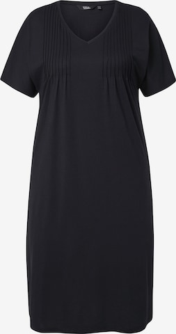 Ulla Popken Dress in Black: front