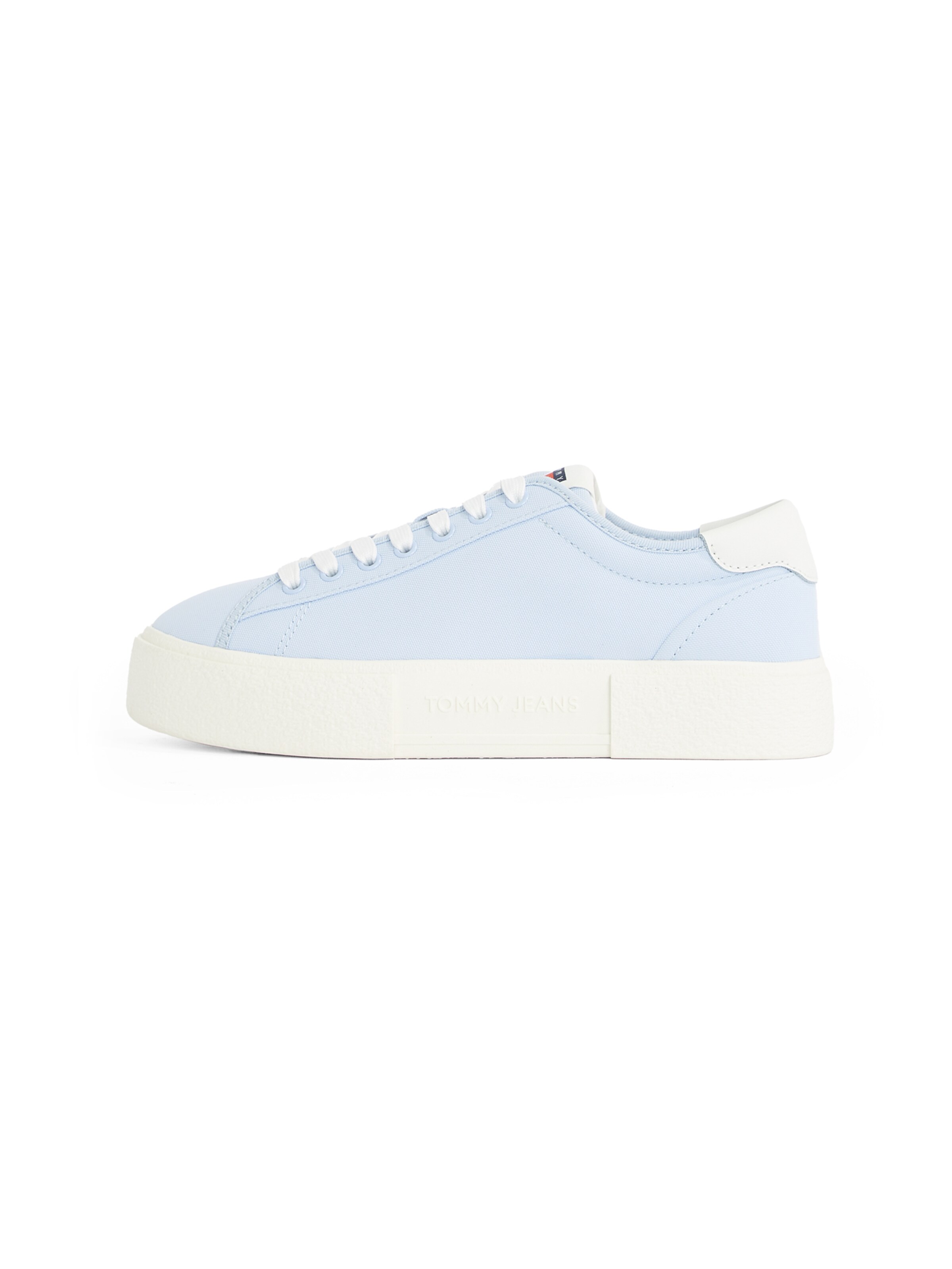 Baskets basses Tommy Jeans en bleu : devant