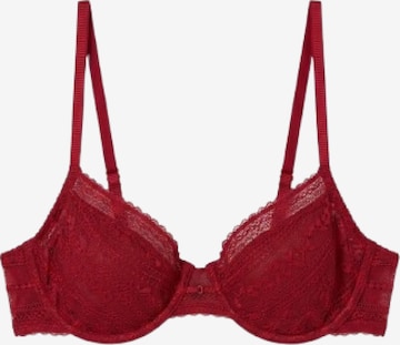 ETAM Classic Bra 'Aura' in Red: front