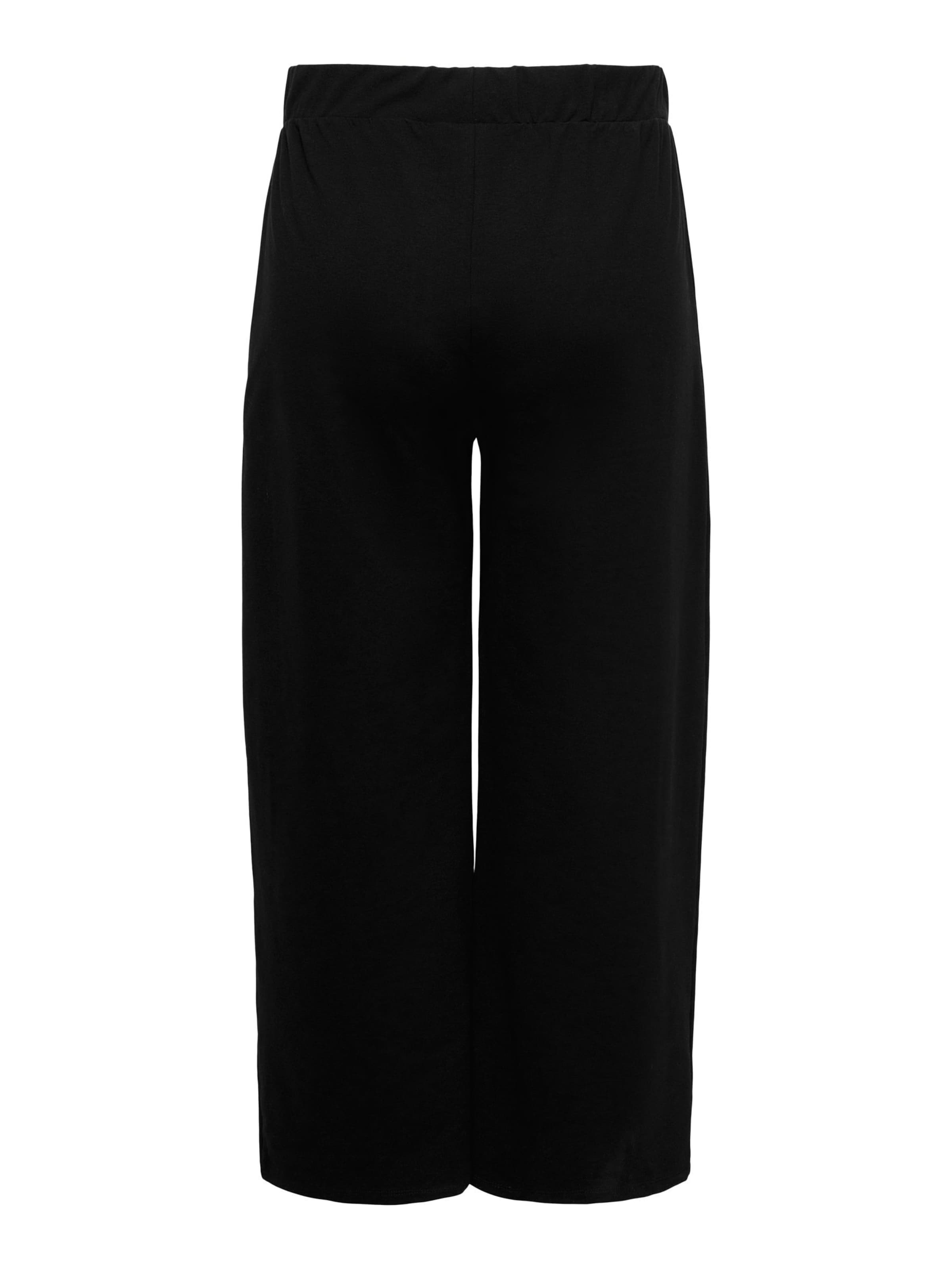 ONLY Carmakoma Wide leg Broek 'CARAbby' in Zwart