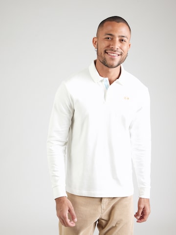 T-Shirt La Martina en blanc : devant