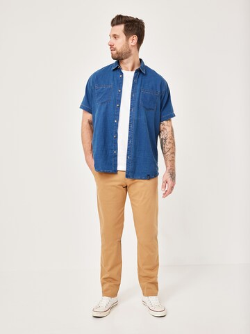 REDPOINT Slimfit Hose in Braun