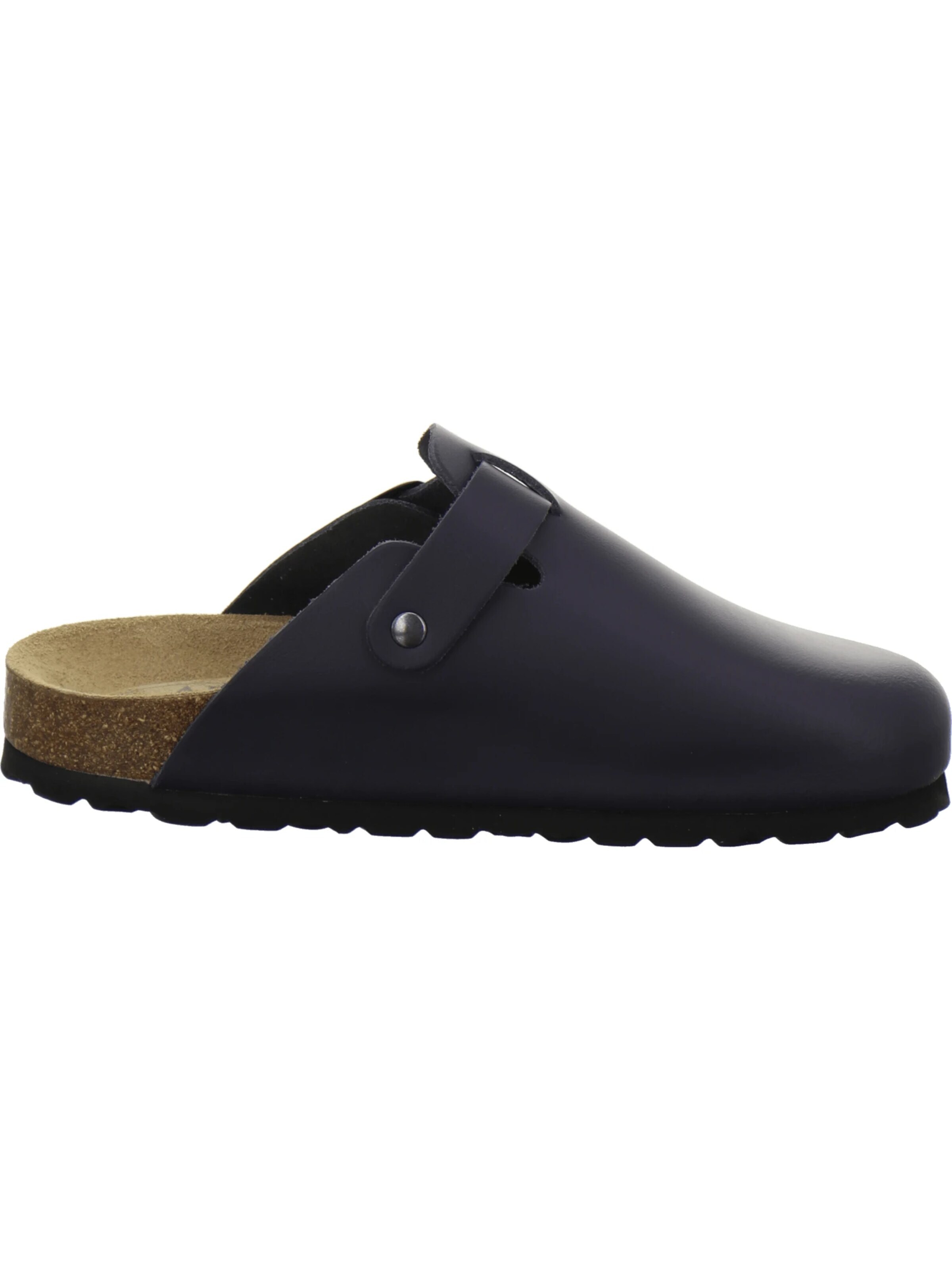 Clogs 'Clogs Damen Leder navy' di AFS-Schuhe in blu