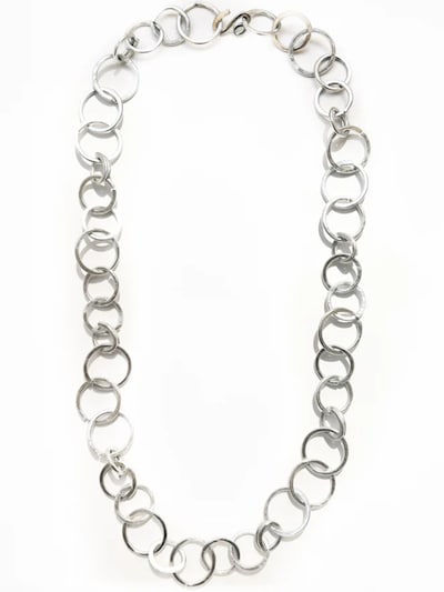 d'ecolife Essentials Kette 'Égid' in silber, Produktansicht