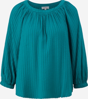 s.Oliver Blouse in Blauw: voorkant