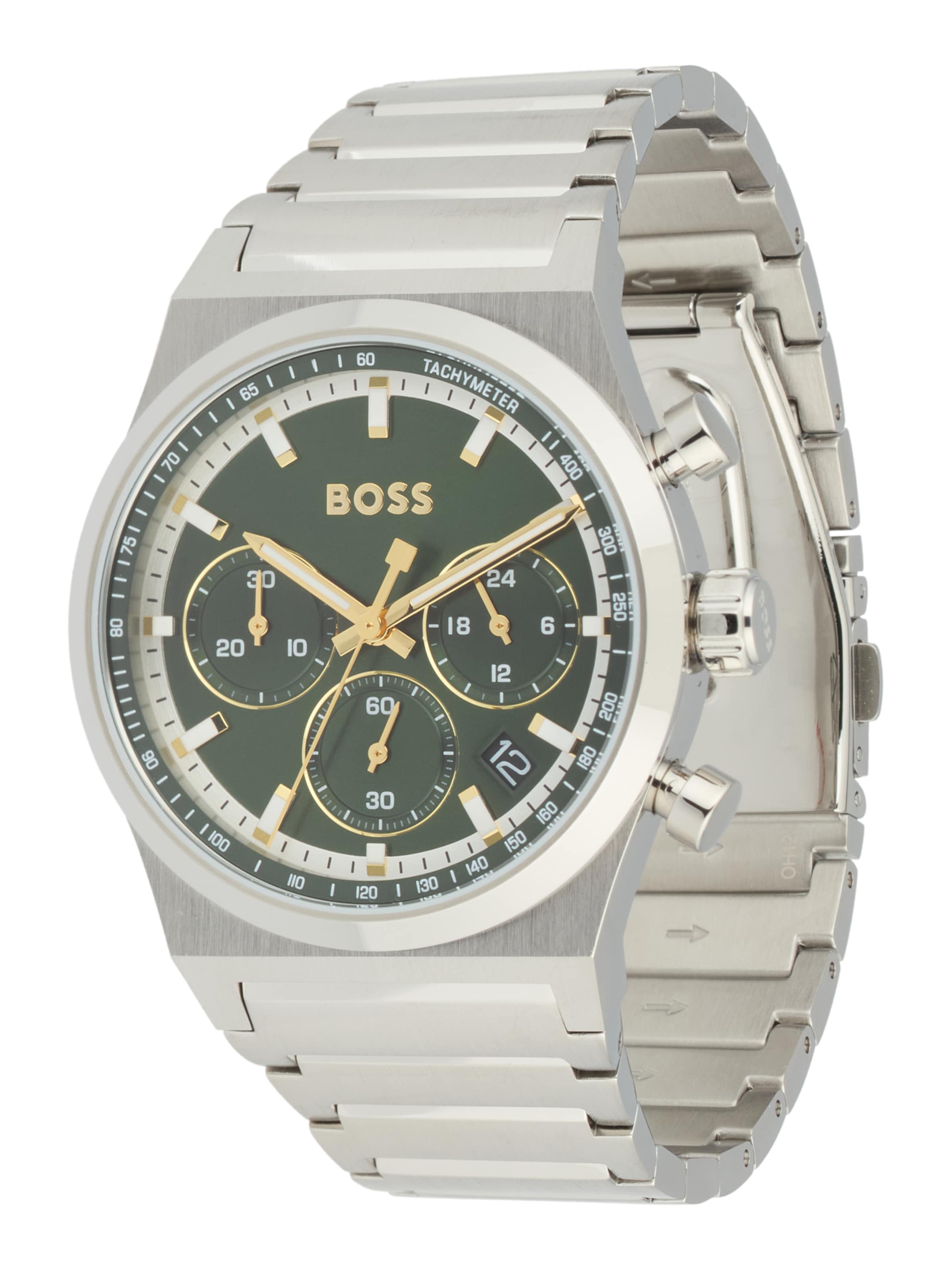 BOSS Analóg órák 'CANDOR CHRONO' - ezüst: elől