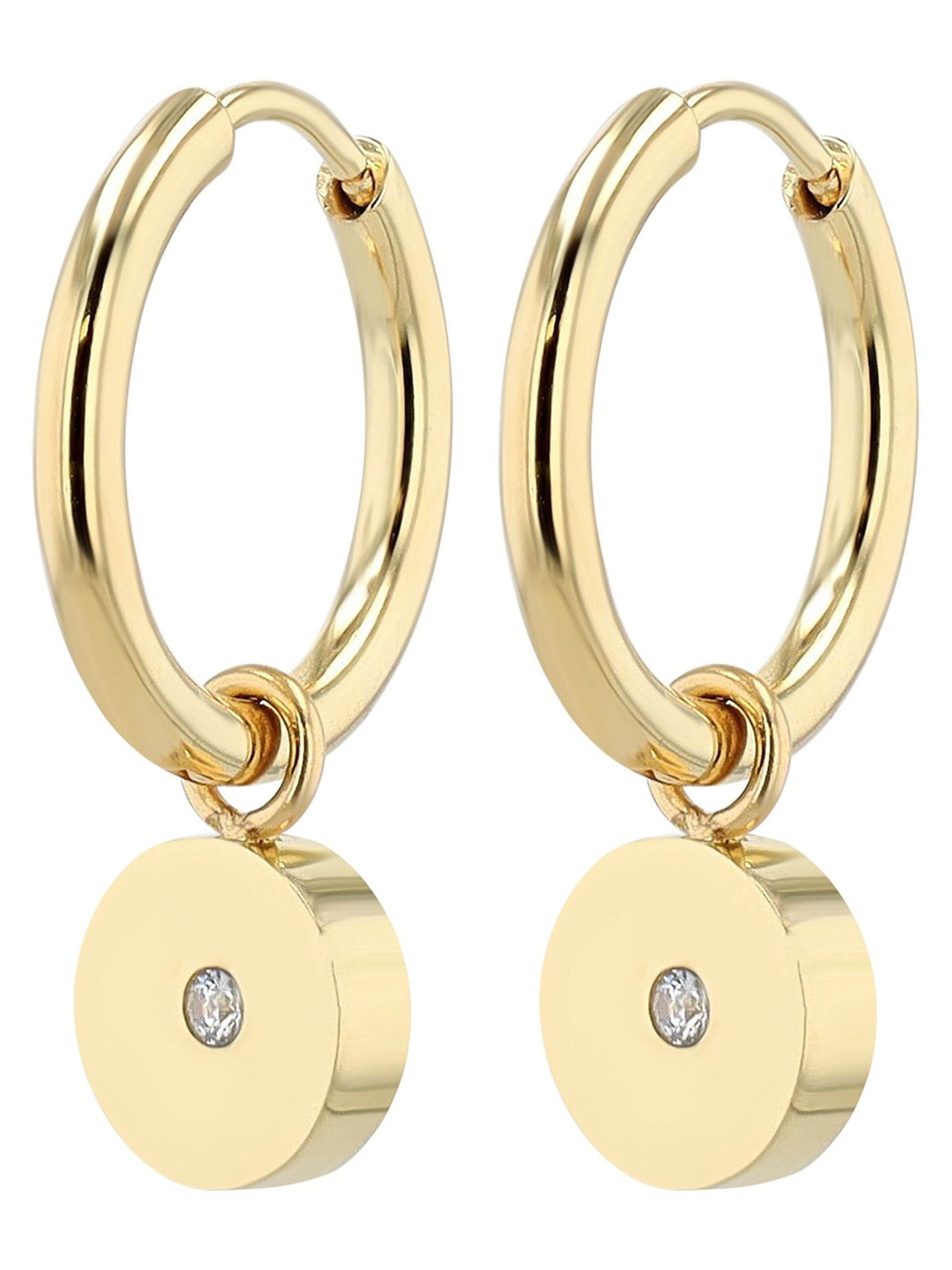 Akzent Earrings 'Stintje, langlebig' in Gold