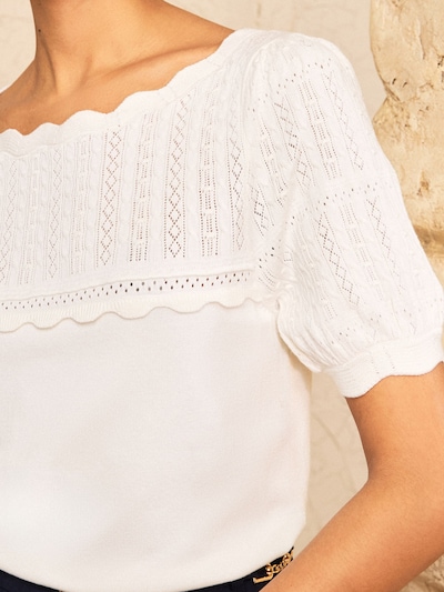 love & roses Bluse i hvid, Produktvisning