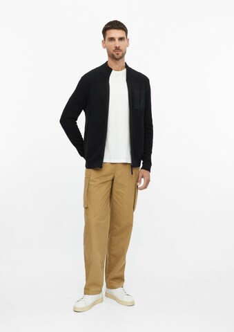 Vestes en maille s.Oliver en noir : devant