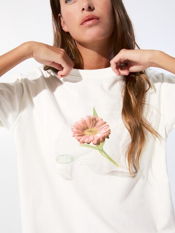 Pull&Bear Oversized shirt in White