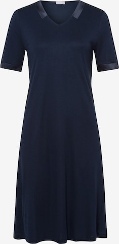 Hanro Nightgown ' Joela ' in Blue: front