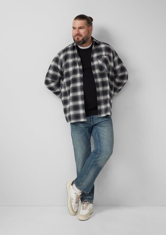 s.Oliver Men Big Sizes Pullover in Schwarz