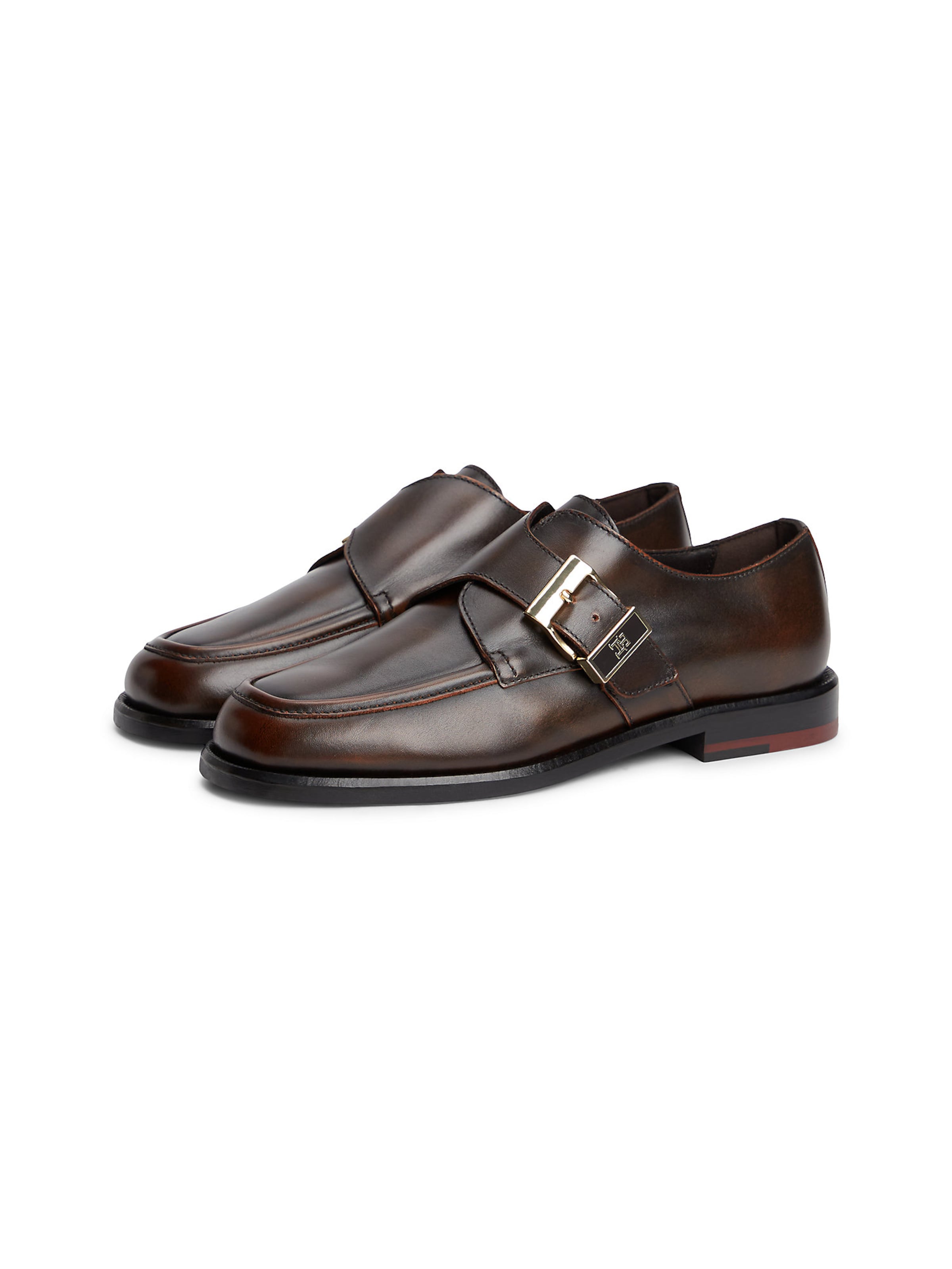 TOMMY HILFIGER Schnürschuh 'New York' in Braun