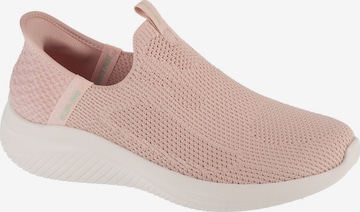 SKECHERS Slip-on 'Skechers: Ultra Flex 3.0 - Easy Win' in Roze: voorkant