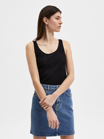 SELECTED FEMME Top 'ANNA' in Black: front