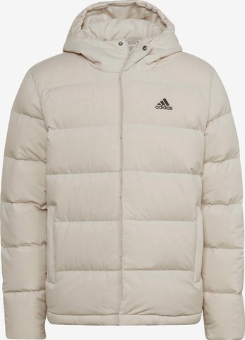 Veste outdoor 'Helionic' ADIDAS SPORTSWEAR en beige : devant