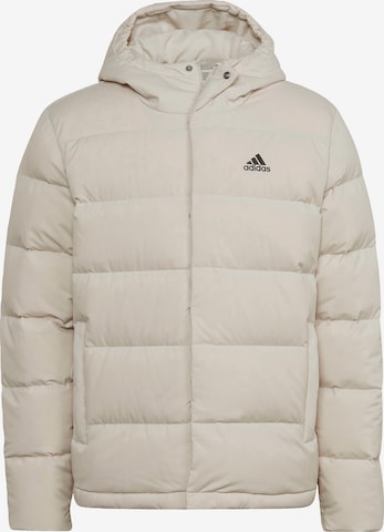 ADIDAS SPORTSWEAR Outdoor jacket 'Helionic' in Beige: front