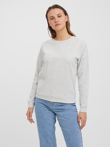 VERO MODA Sweatshirt 'Octavia' in Grau: predná strana