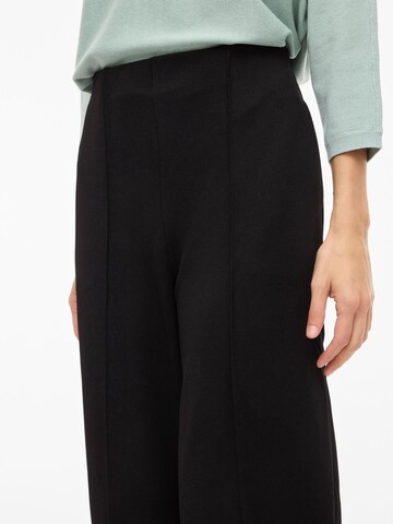 Wide Leg Pantalon à pince 'VIWinnie' VILA en noir