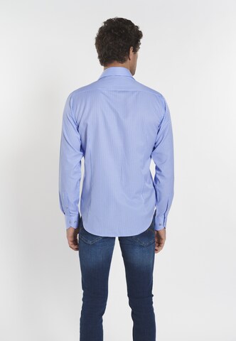 DENIM CULTURE Regular fit Overhemd 'Alexander' in Blauw