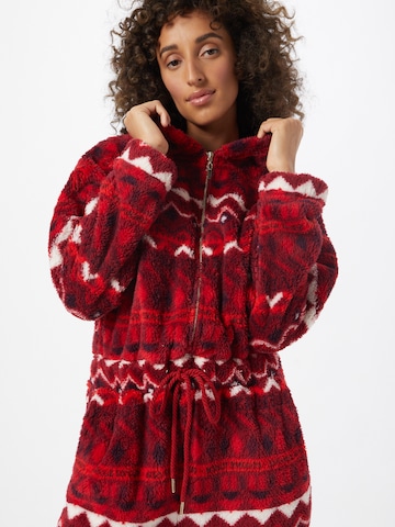 Hunkemöller Jumpsuit 'Fairisle' in Rood