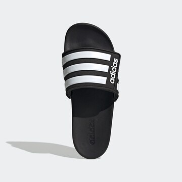 ADIDAS SPORTSWEAR Beach & Pool Shoes 'ADILETTE COMFORT ADJ' in Black