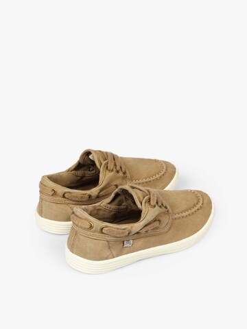 Scalpers Sneaker 'BOAT' i brun