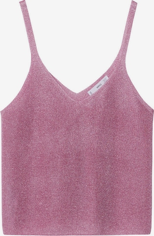 MANGO Top 'KLING' in Pink: predná strana